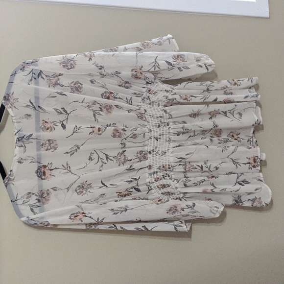 Torrid sheer chiffon babydoll top - Picture 4 of 4